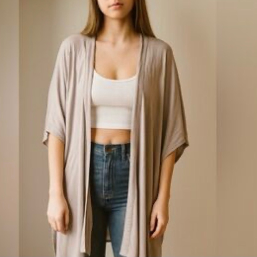Sunday Best open front cardigan